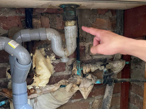Water damage restoration process in Buckley, WA